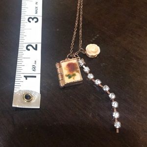 Diary Charm Necklace